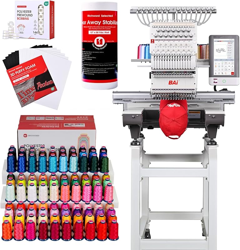 BAi Embroidery Machine Mirror Backing Bobbins Plastic