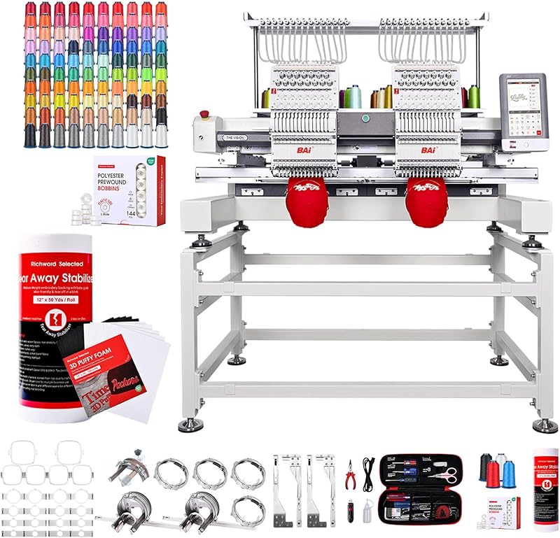 BAi Embroidery Machine Vision 2 Backing Bobbins Plastic