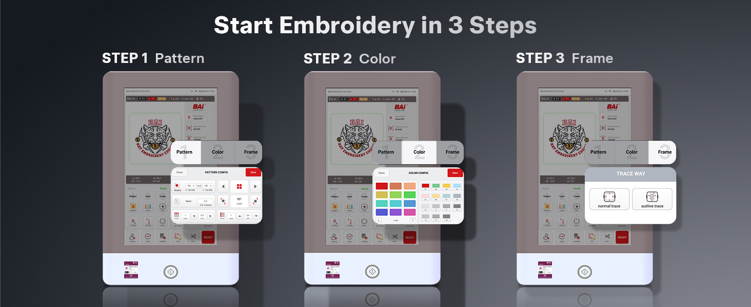 BAi Embroidery Machine Company Values